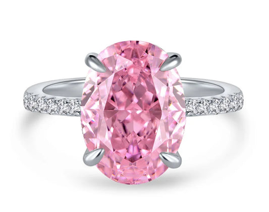 Pink Round ring