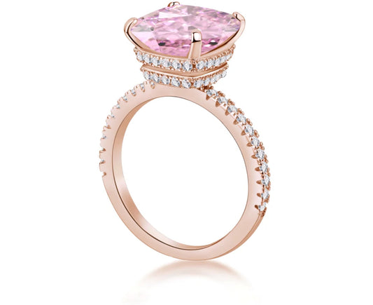 Rose gold ring